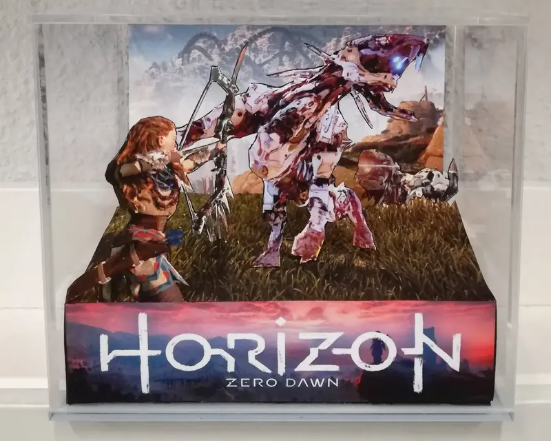 Horizon Zero Dawn Cubic Diorama 1