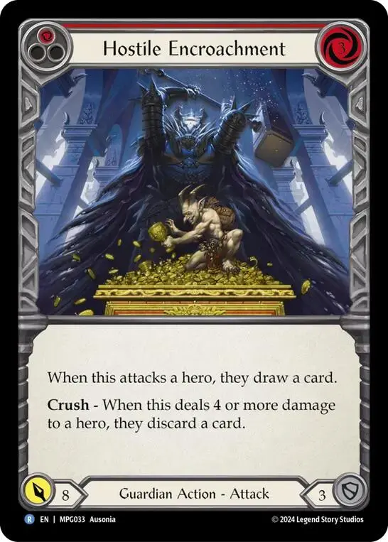 Hostile Encroachment [Mpg033] (Mastery Pack Guardian)  Rainbow Foil 1