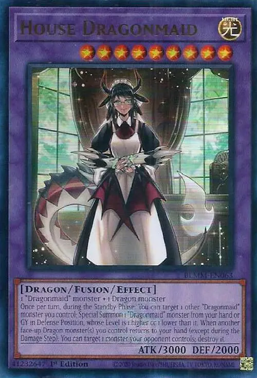 House Dragonmaid [Blmm-En063] Ultra Rare 1