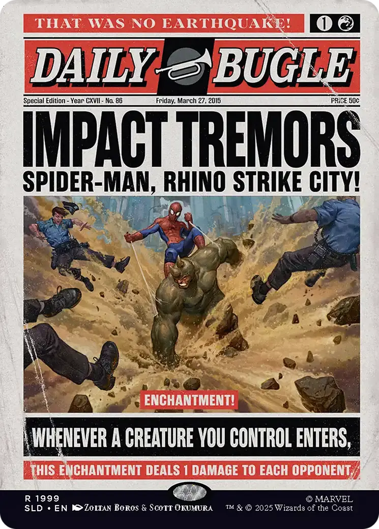 Impact Tremors (1999) (Rainbow Foil) [Secret Lair Drop Series] 1
