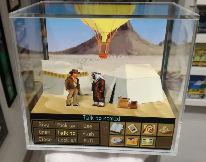 Indiana Jones And The Fate Of Atlantis Cubic Diorama 2