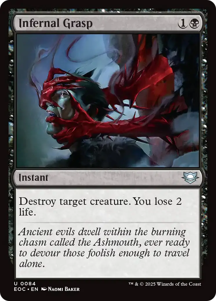 Infernal Grasp [Edge Of Eternities Commander] 1