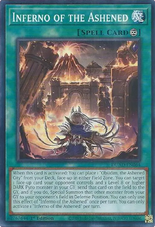 Inferno Of The Ashened [Duad-En064] Common 1