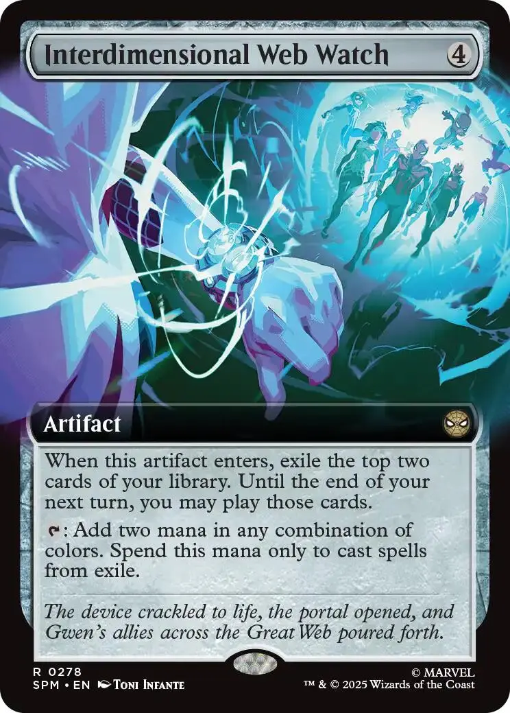 Interdimensional Web Watch (Extended Art) [Marvel's Spider-Man] 1