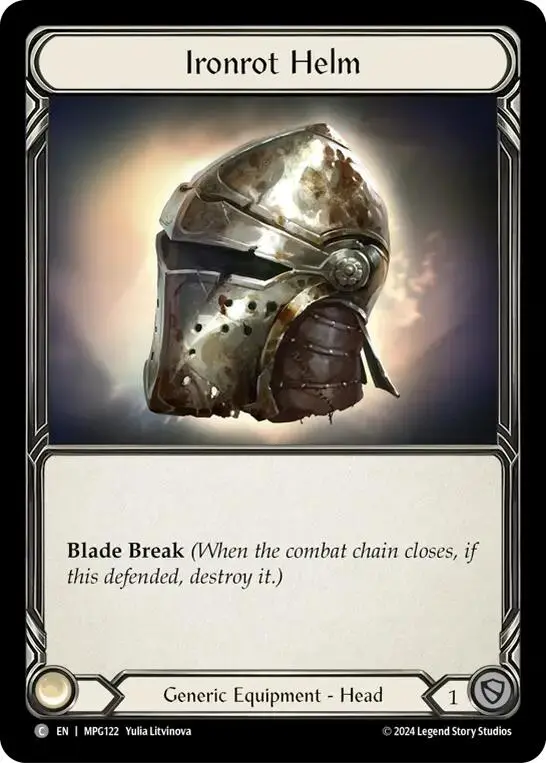 Ironrot Helm [Mpg122] (Mastery Pack Guardian) 1
