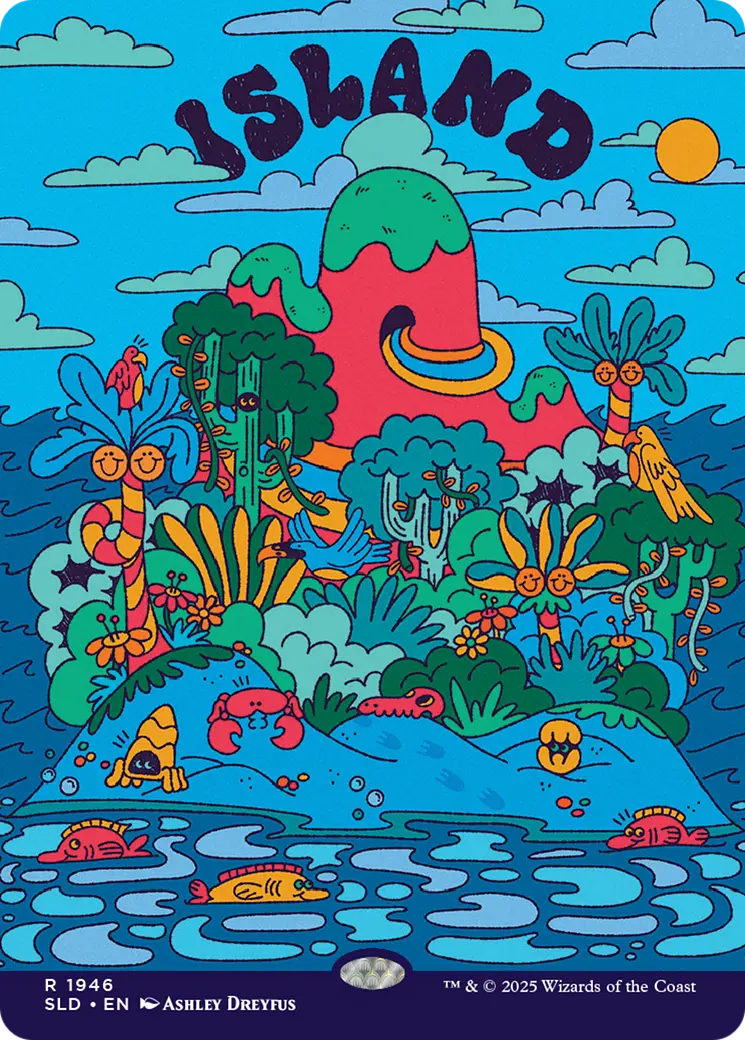 Island (1946) (Rainbow Foil) [Secret Lair Drop Series] 1