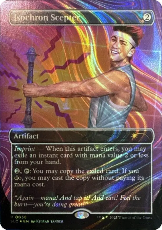 Isochron Scepter (Halo Foil) [Secret Lair Countdown Kit] 1