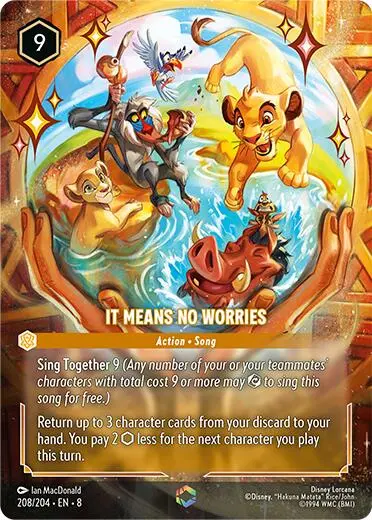 It Means No Worries (Enchanted) (208/204) [Reign Of Jafar] 1