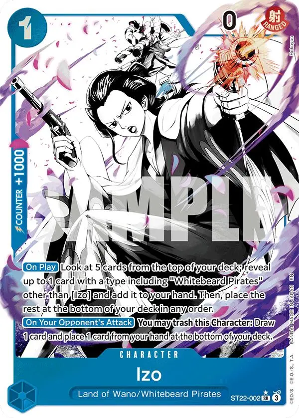 Izo (Parallel) [Starter Deck: Ace & Newgate] 1