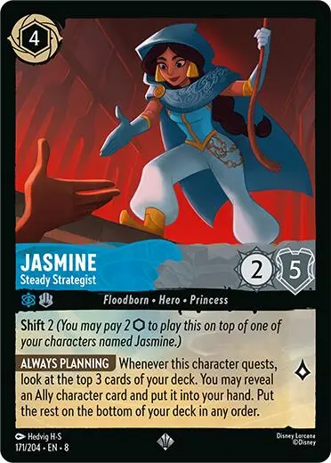 Jasmine - Steady Strategist (171/204) [Reign Of Jafar] 1