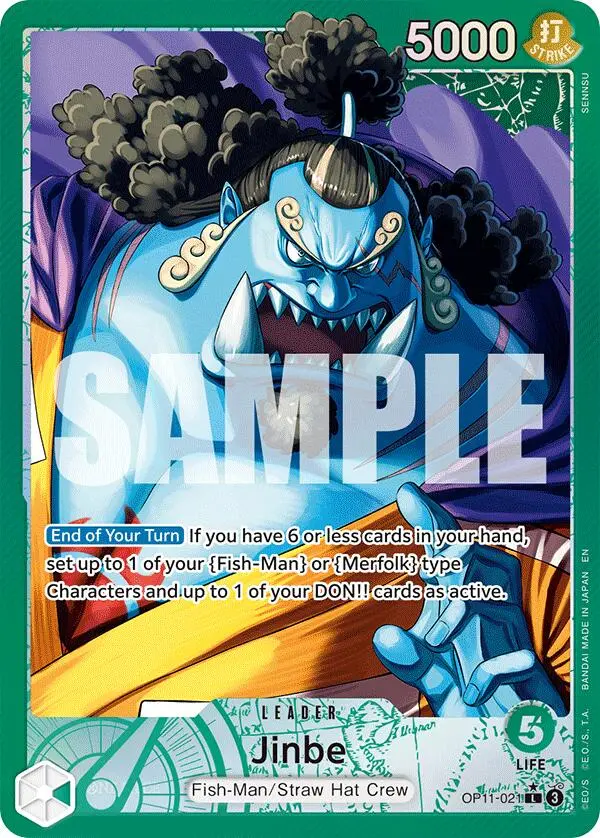 Jinbe (021) (Alternate Art) [A Fist Of Divine Speed] 1