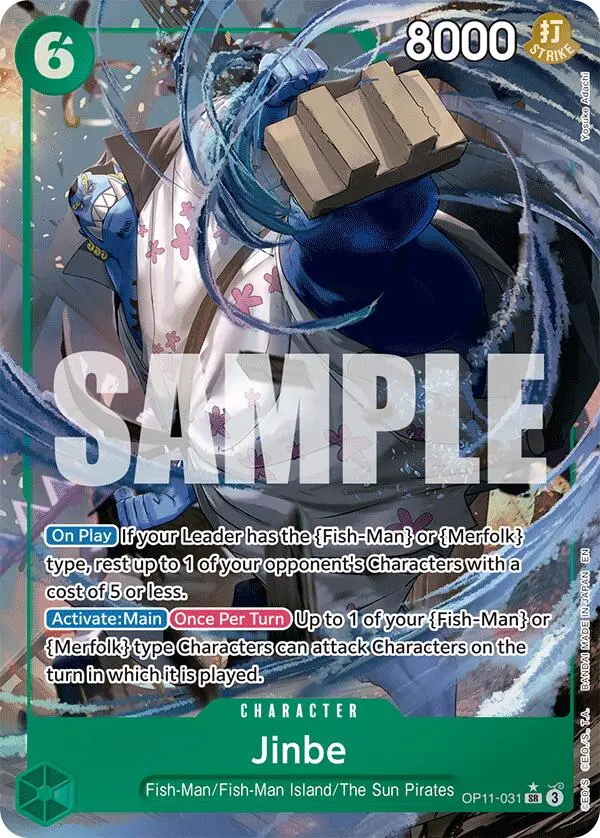 Jinbe (031) (Alternate Art) [A Fist Of Divine Speed] 1