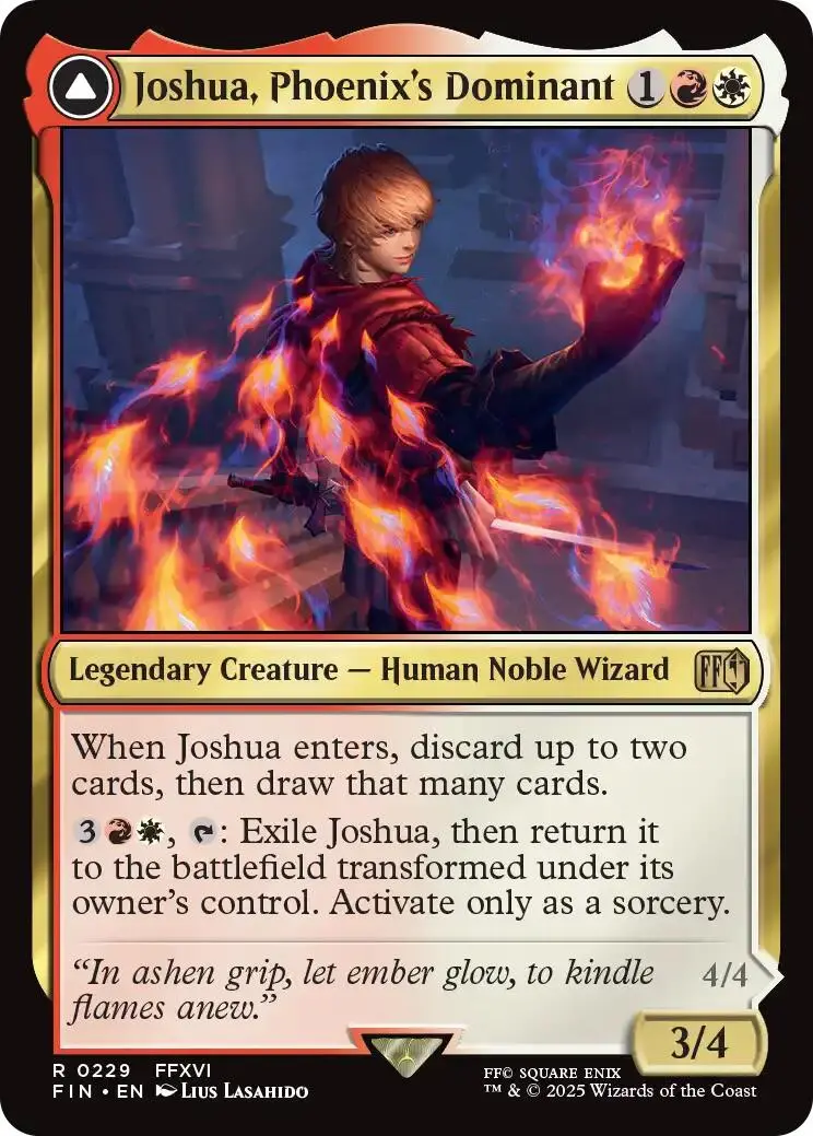 Joshua, Phoenix's Dominant [Final Fantasy] 1