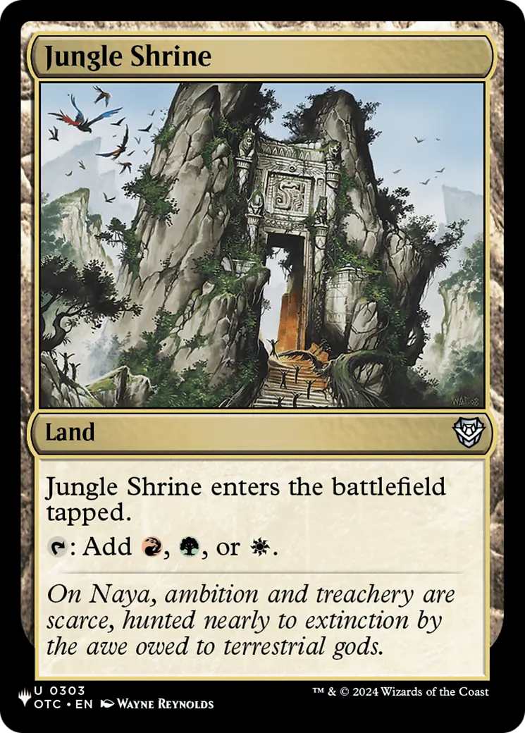 Jungle Shrine (Otc) [The List] 1