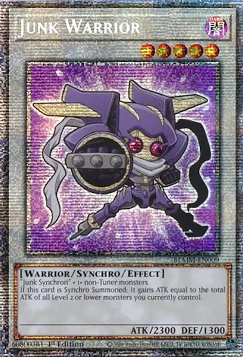 Junk Warrior (Starlight Rare) [Blmm-En009] Starlight Rare 1