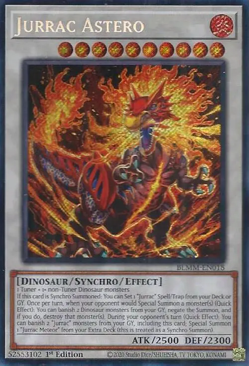 Jurrac Astero [Blmm-En018] Secret Rare 1