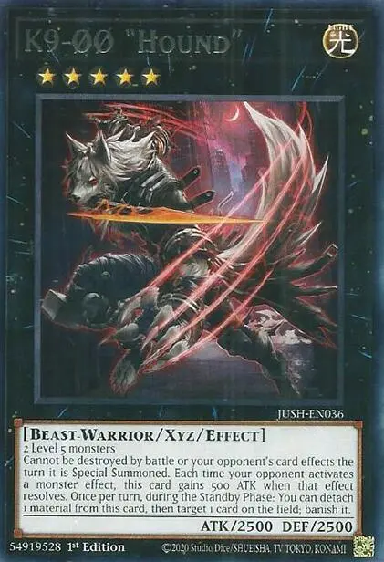 K9-00 "Hound" [Jush-En036] Rare 1