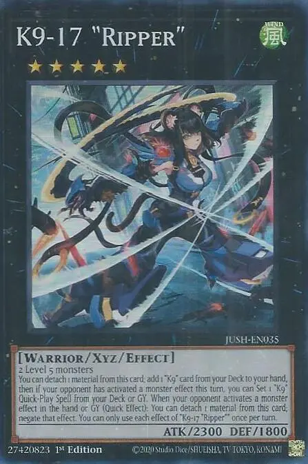 K9-17 "Ripper" [Jush-En035] Super Rare 1