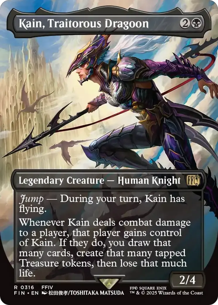 Kain, Traitorous Dragoon (Borderless) [Final Fantasy] 1
