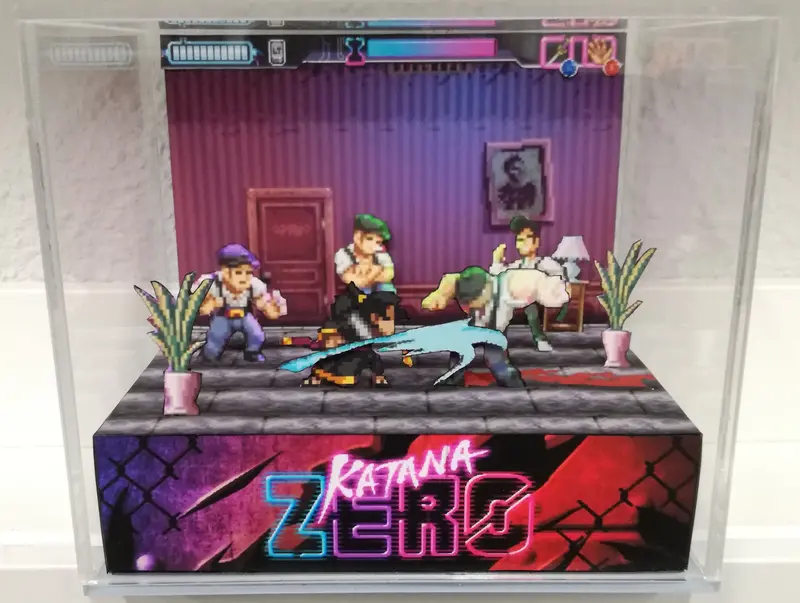 Katana Zero Cubic Diorama 1