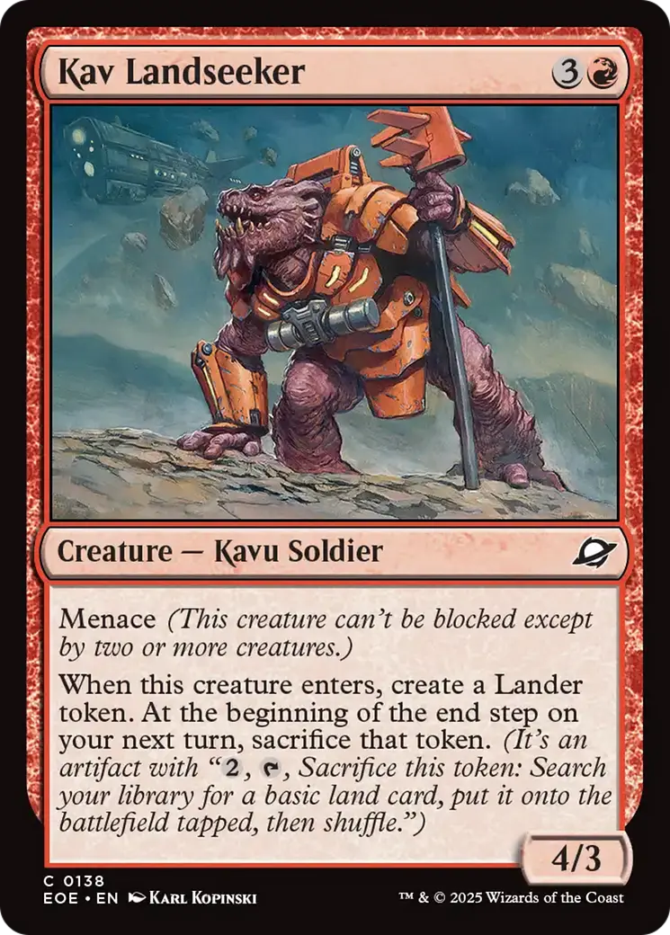 Kav Landseeker [Edge Of Eternities] 1