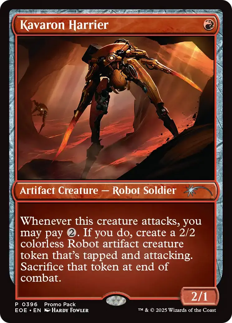 Kavaron Harrier (Promo Pack) [Edge Of Eternities Promo Pack] 1