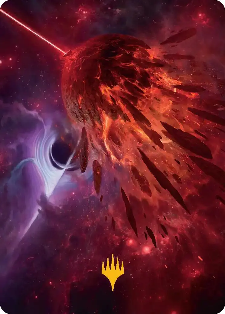 Kavaron, Memorial World Art Card (Gold-Stamped Planeswalker Symbol) [Edge Of Eternities Art Series] 1