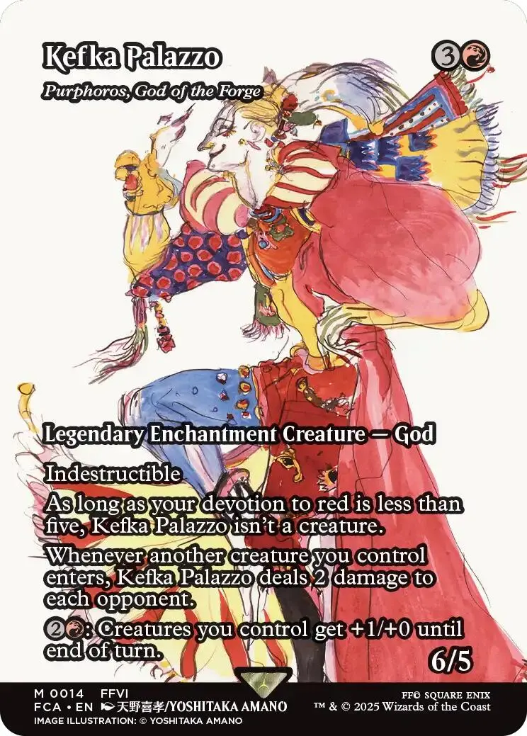 Kefka Palazzo - Purphoros, God Of The Forge (Showcase) [Final Fantasy : Through The Ages] 1