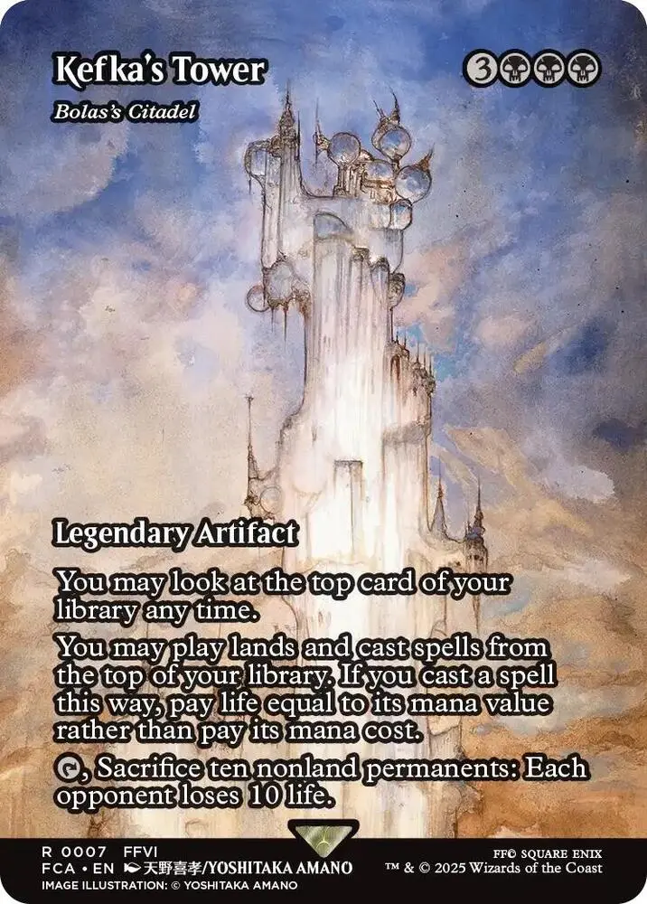 Kefka's Tower - Bolas's Citadel (Showcase) [Final Fantasy : Through The Ages] 1