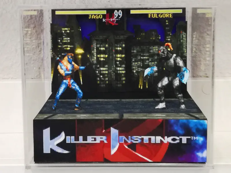 Killer Instinct Cubic Diorama 1