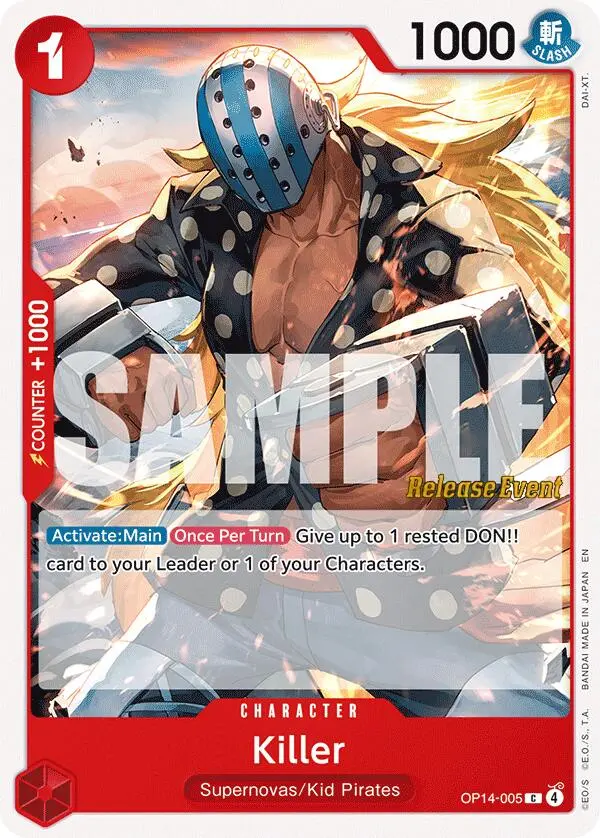 Killer [The Azure Sea's Seven Release Event Cards] 1