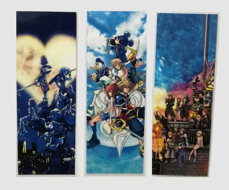 Kingdom Hearts Bookmarks 1