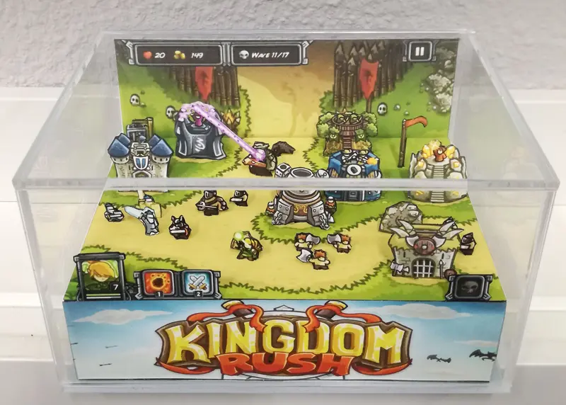 Kingdom Rush Cubic Diorama 1