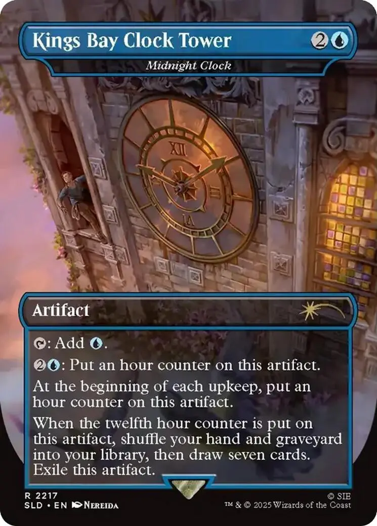 Kings Bay Clock Tower - Midnight Clock [Secret Lair Drop Series] 1