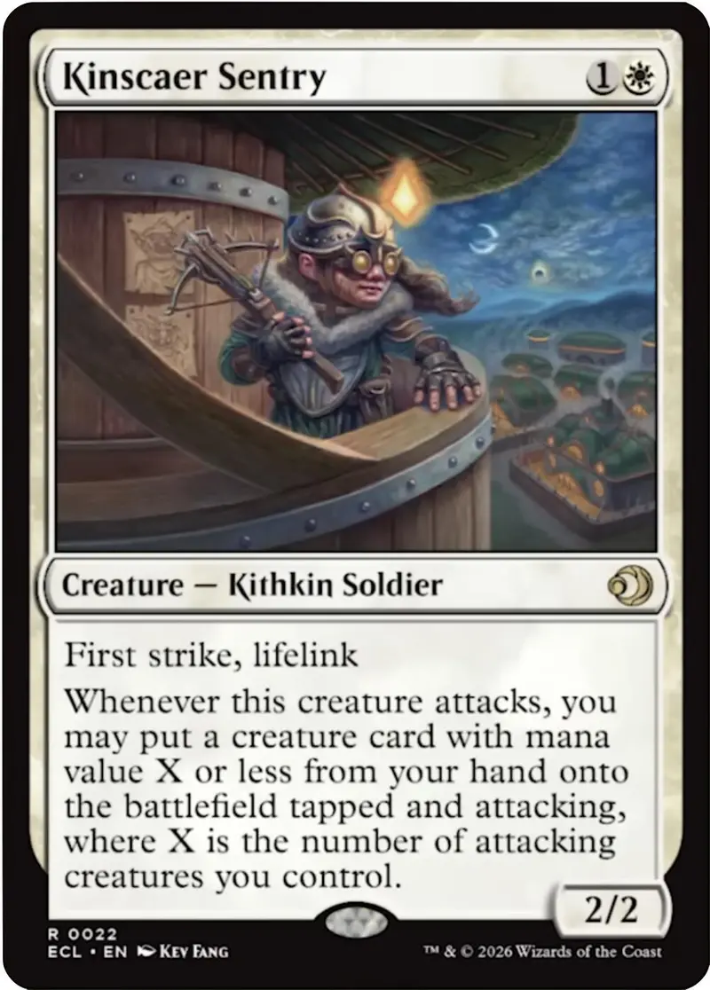 Kinscaer Sentry [Lorwyn Eclipsed] 1