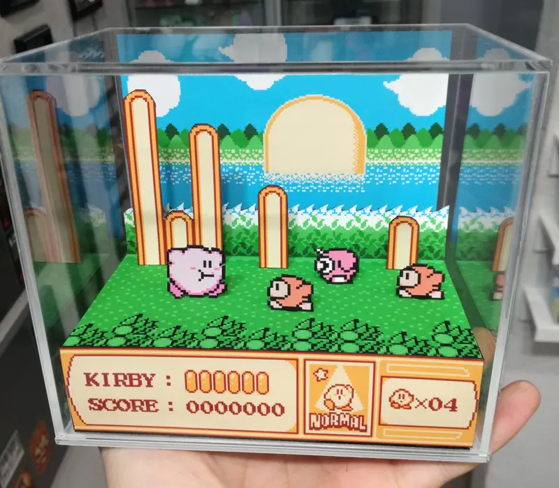 Kirby´S Adventure Cubic Diorama 2