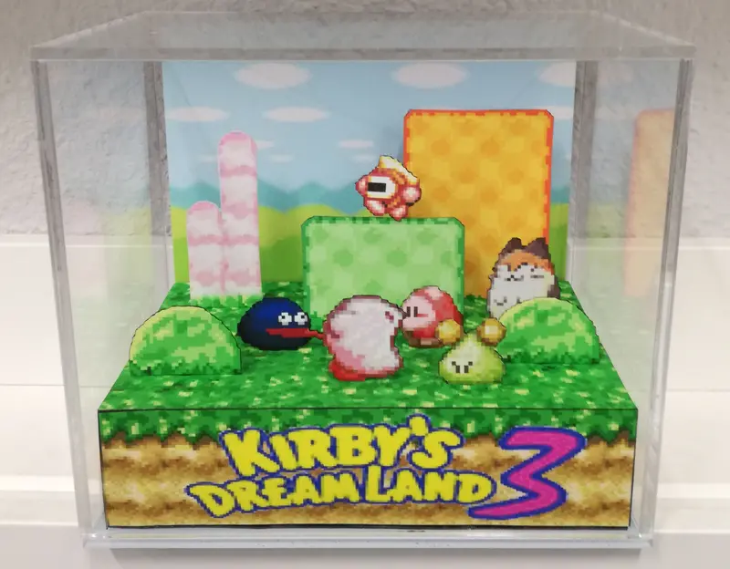 Kirbys Dreamland 3 Cubic Diorama 1