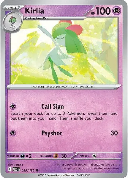 Kirlia (059/132) [Mega Evolution: Base Set] 1