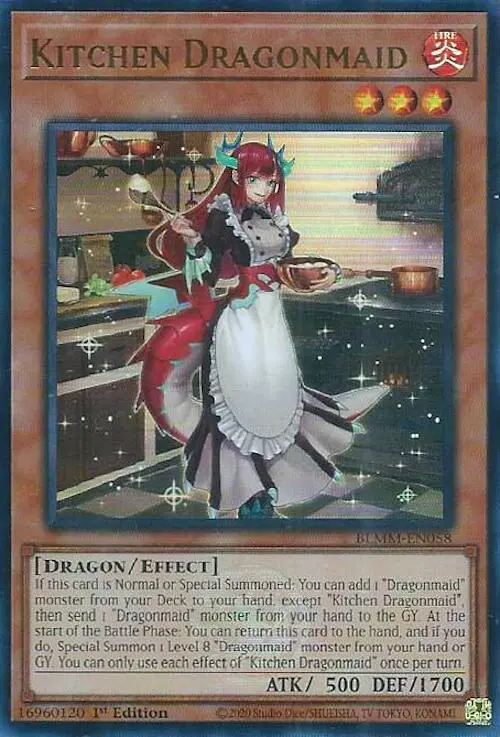 Kitchen Dragonmaid [Blmm-En058] Ultra Rare 1