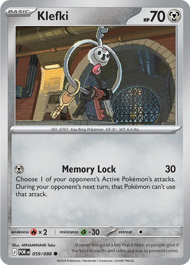 Klefki (059/088) [Mega Evolution: Perfect Order] 1