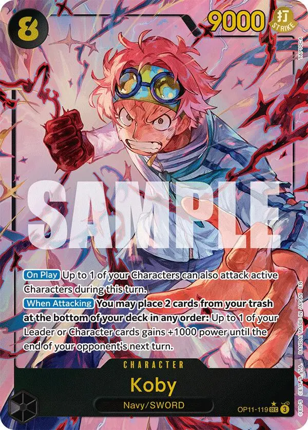Koby (119) (Alternate Art) [A Fist Of Divine Speed] 1