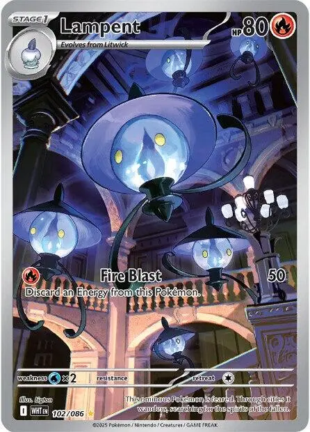 Lampent (102/086) [Scarlet & Violet: White Flare] 1