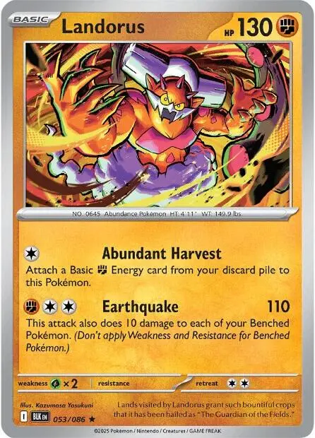 Landorus (053/086) [Scarlet & Violet: Black Bolt] 1
