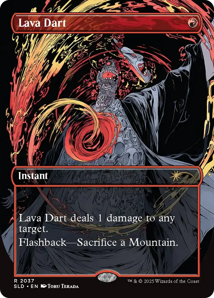 Lava Dart (Rainbow Foil) [Secret Lair Drop Series] 1