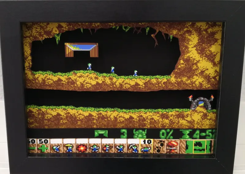 Lemmings Diorama 1