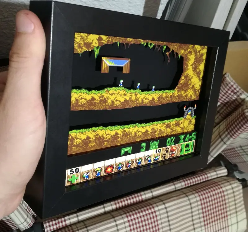 Lemmings Diorama 2