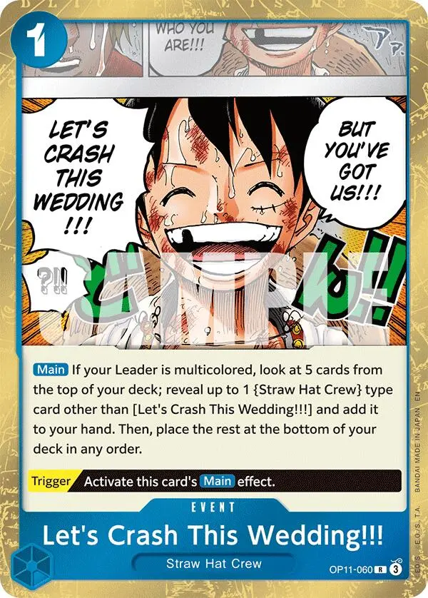 Let's Crash This Wedding!!! [A Fist Of Divine Speed] 1