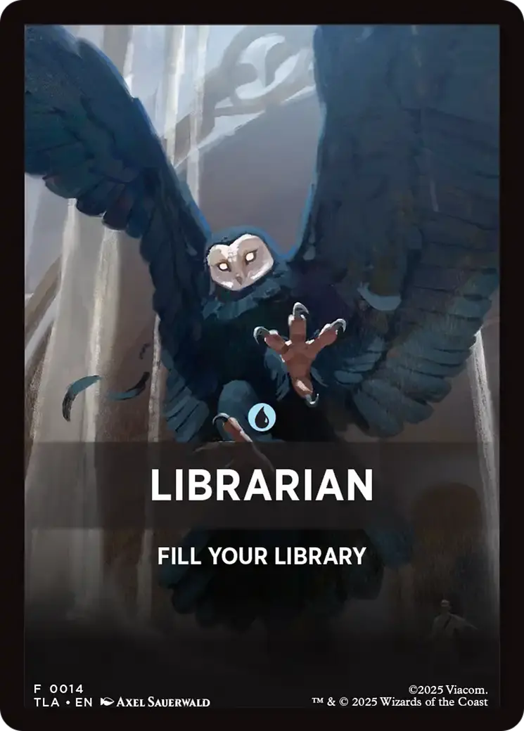 Librarian Theme Card [Avatar: The Last Airbender Tokens] 1