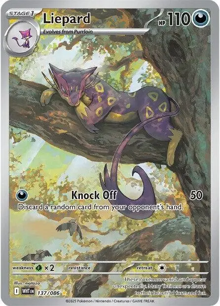 Liepard (137/086) [Scarlet & Violet: White Flare] 1