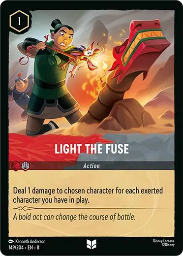 Light The Fuse (149/204) [Reign Of Jafar] 1